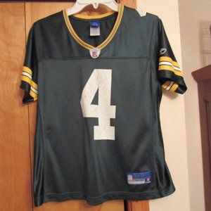 Women's NFL/Reebok Brett Favre Green Bay Packers Player Jersey